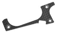 Team Corally - Suspension arm stiffener - Lower Front - Left - Graphite 3mm - 1 pc - thumbnail