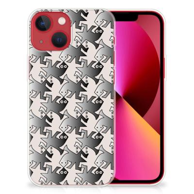 Apple iPhone 13 | TPU Hoesje | Salamander Grey
