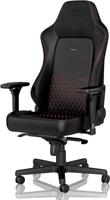 Noblechairs Hero echt leer zwart/rood