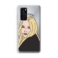 Mary Kate: Huawei P40 Transparant Hoesje