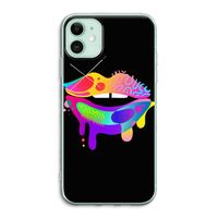 Lip Palette: iPhone 11 Transparant Hoesje
