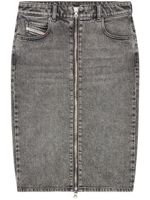 Diesel jupe De-Pencil-Z en jean - Gris