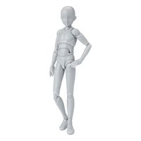 S.H. Figuarts Action Figure Body-Kun School Life Edition DX Set (Gray Color Ver.) 13 cm