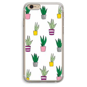 Sanseveria: iPhone 6 Plus / 6S Plus Transparant Hoesje