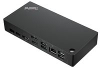 Lenovo ThinkPad Universal USB-C Smart Dock Bedraad Thunderbolt 4 Zwart - thumbnail