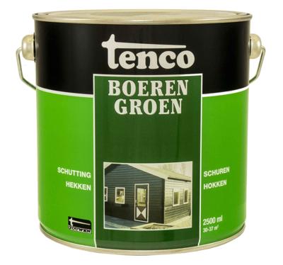 Boerengroen 2,5l verf/beits - Tenco