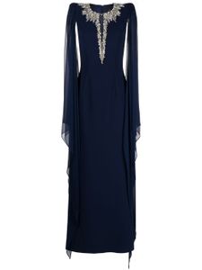 Jenny Packham robe Flame Lily - Bleu