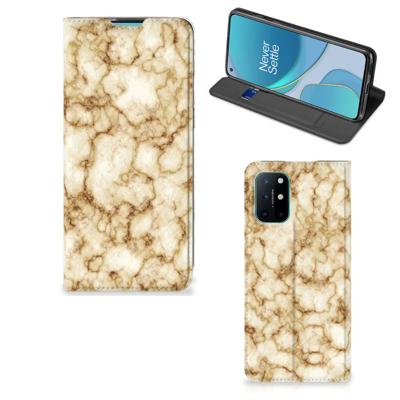 OnePlus 8T | Standcase | Marmer Goud