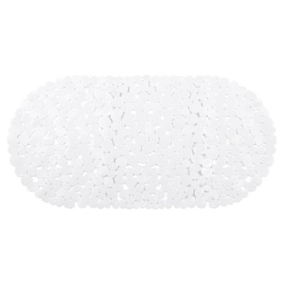 Differnz Lapis inlegmat bad - 100% PVC - anti-slip laag - 70 x 35 cm - wit