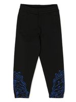 Marcelo Burlon County Of Milan Kids pantalon de jogging en coton Fluid Wings - Noir - thumbnail