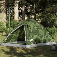 VidaXL Koepeltent 2-persoons waterdicht camouflage VidaXL Koepeltent 2-persoons waterdicht camouflage