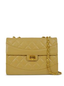 CHANEL Pre-Owned sac porté épaule Mademoiselle (1990) - Tons neutres