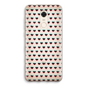 Hartjes: Xiaomi Redmi 5 Transparant Hoesje