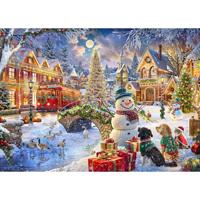 Villa Christmas Puzzel 1500 stukjes