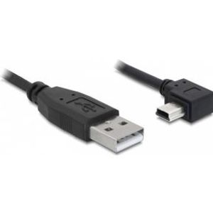 DeLOCK 82680 USB-kabel 0,5 m USB A Mini-USB B Zwart