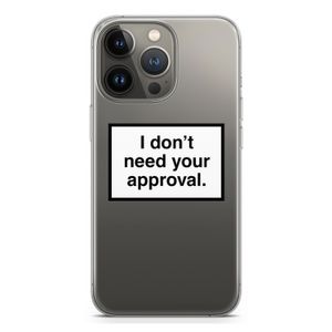 Don't need approval: iPhone 13 Pro Transparant Hoesje