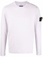 Stone Island pull à motif Compass signature - Violet