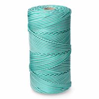 Veter, koord EDM 87914 Wit Groen Polypropyleen 5 mm x 200 m Gevlochten Veter, koord EDM 87914 Wit Groen Polypropyleen 5 mm x 200 m Gevlochten