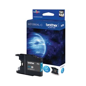 Brother LC1280XLC inktcartridge 1 stuk(s) Origineel Hoog (XL) rendement Cyaan