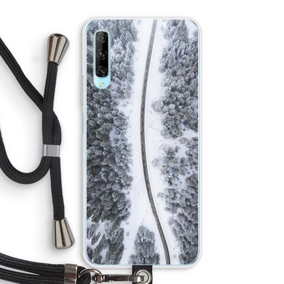 Snøfall: Huawei P Smart Pro Transparant Hoesje met koord