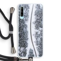 Snøfall: Huawei P Smart Pro Transparant Hoesje met koord Snøfall: Huawei P Smart Pro Transparant Hoesje met koord