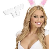 Widmann Konijnen tanden - wit - plastic - paashaas tandjes - konijnentanden