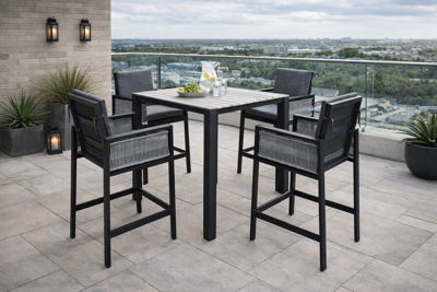 SenS-Line Ibiza aluminium barset - Showmodel Woerden- - Aluminium- Sens-Line