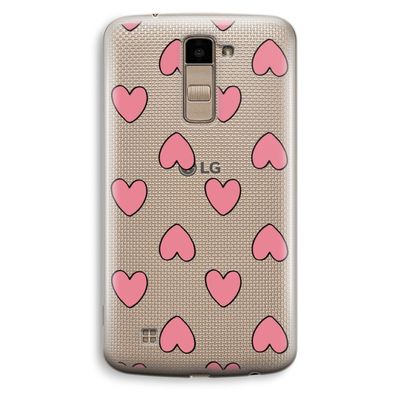 Ondersteboven verliefd: LG K10 (2016) Transparant Hoesje