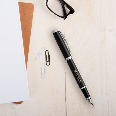 Parker - IM - Vulpen graveren - Links (Zwart)