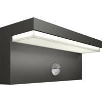 Philips LED Bustan 8720169257399 LED-buitenlamp met bewegingsmelder (wand) LED 3.8 W Antraciet