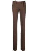 DSQUARED2 pantalon slim à taille haute - Marron