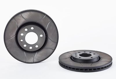Remschijf BREMBO MAX LINE BREMBO, Remschijftype: Gespleten: , u.a. für Opel, Vauxhall, Saab, Cadillac