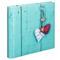 Hama album xl rustico 30x30 cm 100 witte pagina's love key Hama album xl rustico 30x30 cm 100 witte pagina's love key