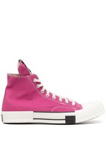 Converse x DRKSHDW baskets montantes en toile - Rose