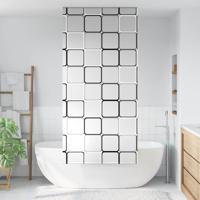 VidaXL Doucherolgordijn 100x240 cm stofbreedte 96 cm
