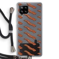 Bacon to my eggs #2: Samsung Galaxy A42 5G Transparant Hoesje met koord