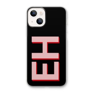 Monogram: iPhone 13 mini Transparant Hoesje