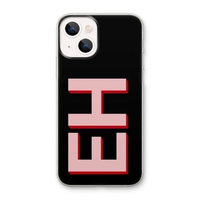 Monogram: iPhone 13 mini Transparant Hoesje