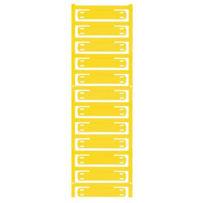 Weidmüller 1076890000 SFX 11/60 MC NE GE V0 Kabelmarkering Montagemethode: Kabelbinder Markeringsvlak: 11 x 60 mm Geel Aantal markeringen: 60 60 stuk(s)