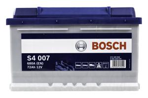 Bosch auto accu S4007 - 72Ah - 680A - voor voertuigen zonder start-stopsysteem S4007