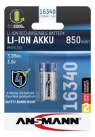 Ansmann 16340 - RCR123A Li-Ion 850mAh - thumbnail