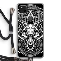 Oh Deer: Pixel 4a Transparant Hoesje met koord