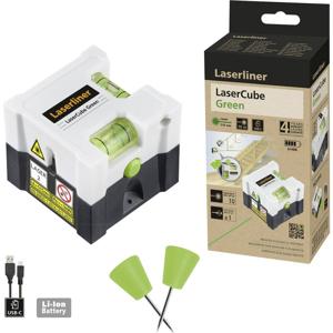 Laserliner LaserCube green Lijnlaser Reikwijdte (max.): 10 m