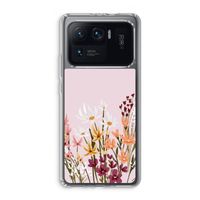 Painted wildflowers: Xiaomi Mi 11 Ultra Transparant Hoesje