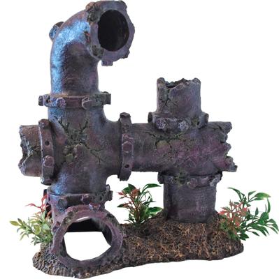 Polyresin ornament buizen 21 cm Gebr de Boon - Gebr de boon