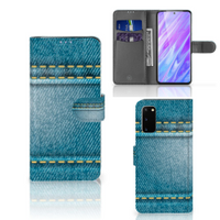 Samsung Galaxy S20 Wallet Case met Pasjes Jeans