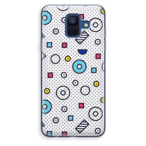 8-bit N°9: Samsung Galaxy A6 (2018) Transparant Hoesje