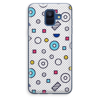 8-bit N°9: Samsung Galaxy A6 (2018) Transparant Hoesje