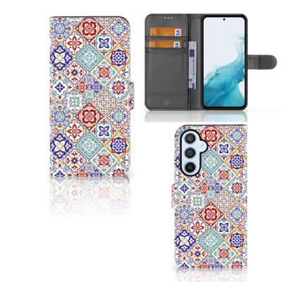 Samsung Galaxy A54 5G | Bookcase | Tiles Color