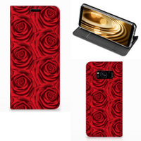 Samsung Galaxy S8 Smart Cover Red Roses - thumbnail